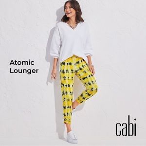 Cabi Atomic Lounger. Tye-dye yellow & black. Size S
